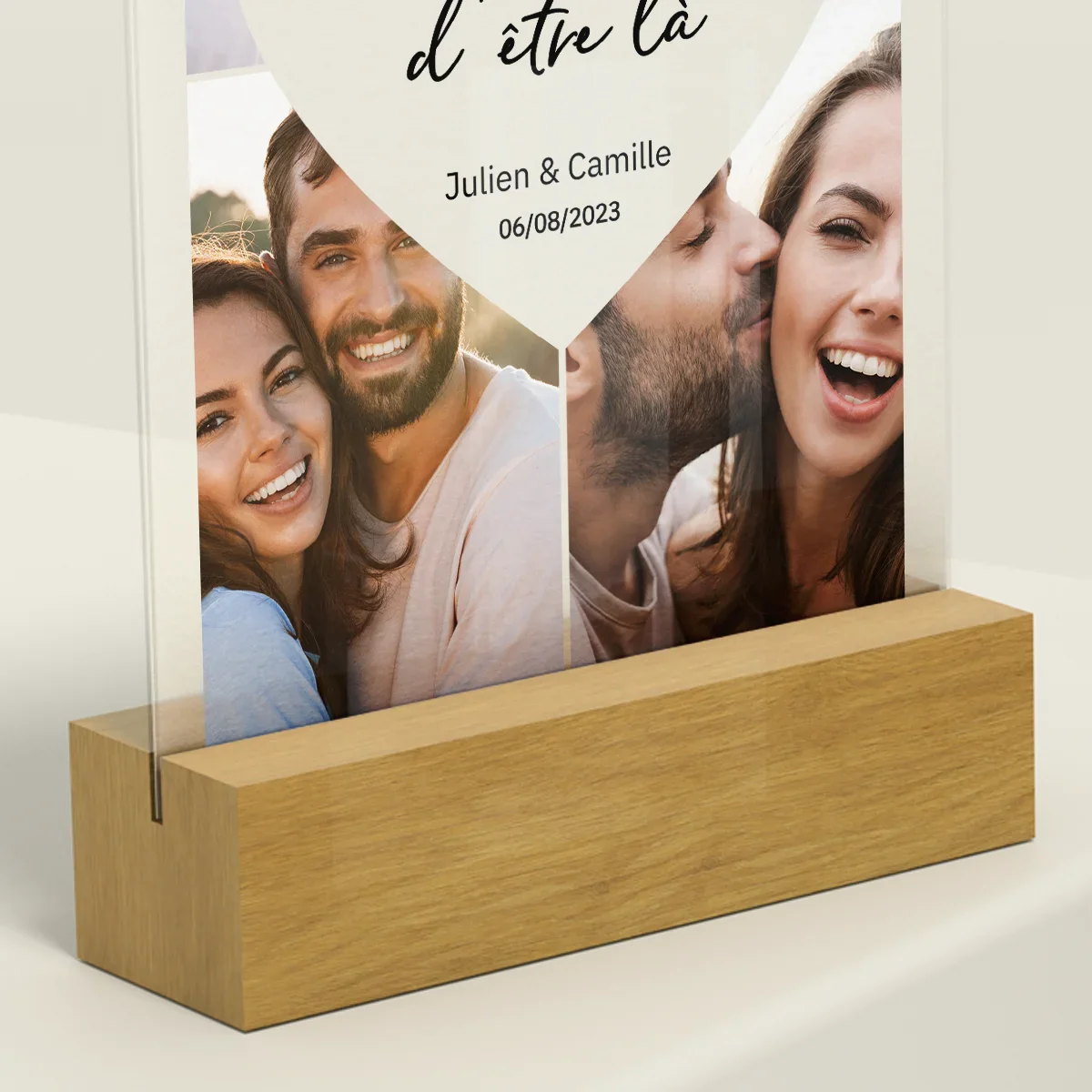 Personalized acrylic glass "Heart Photos" - Image 22
