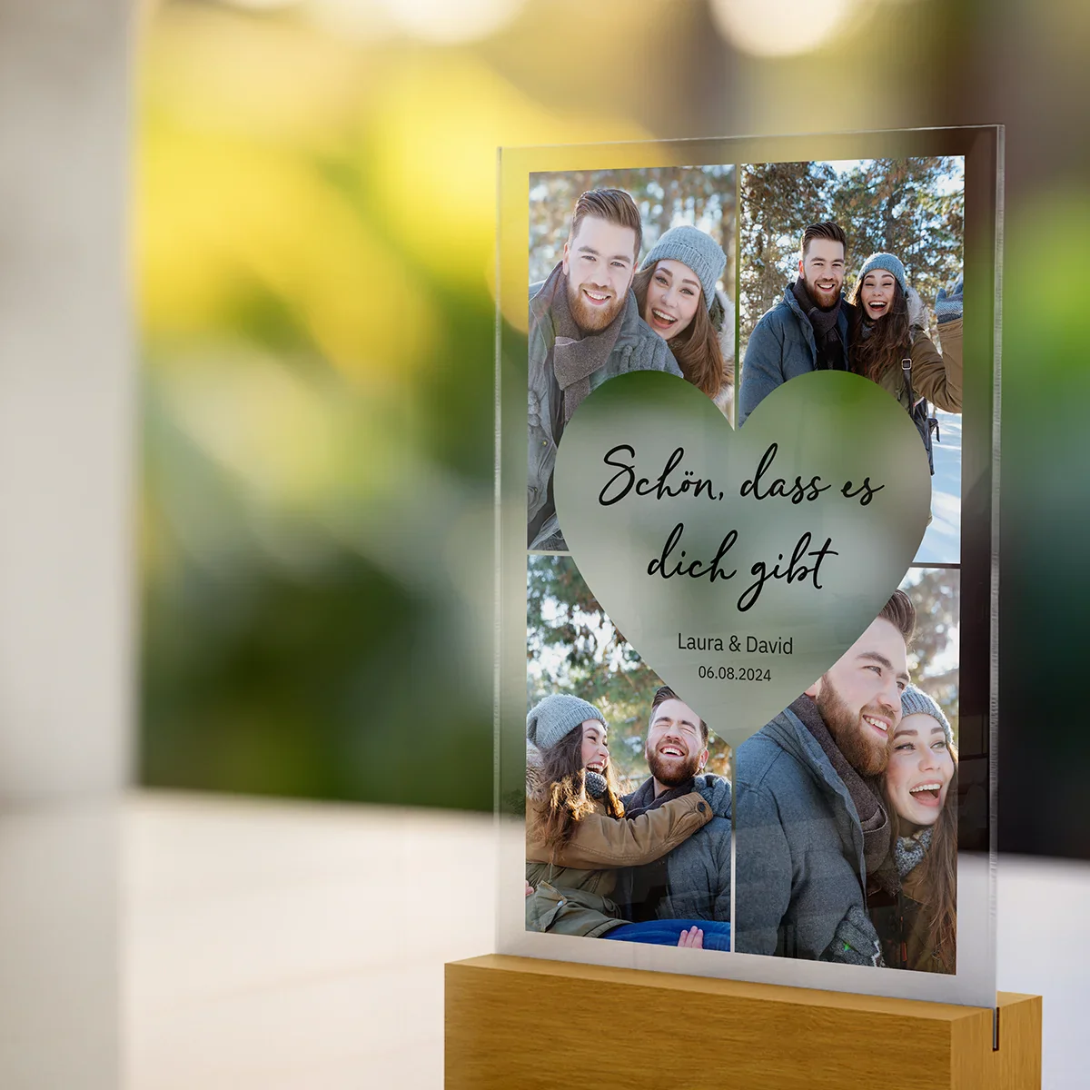 Personalized acrylic glass "Heart Photos" - Image 7