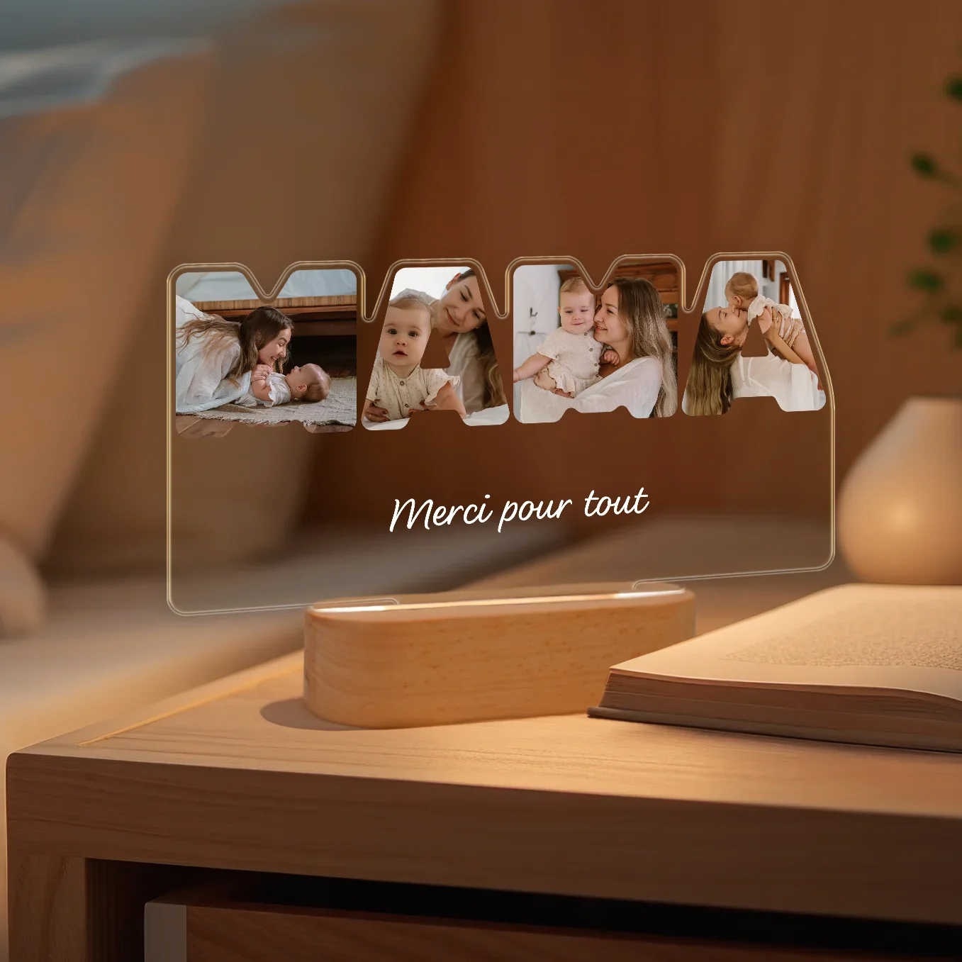 Personalized acrylic light ''MAMA'' - Image 14