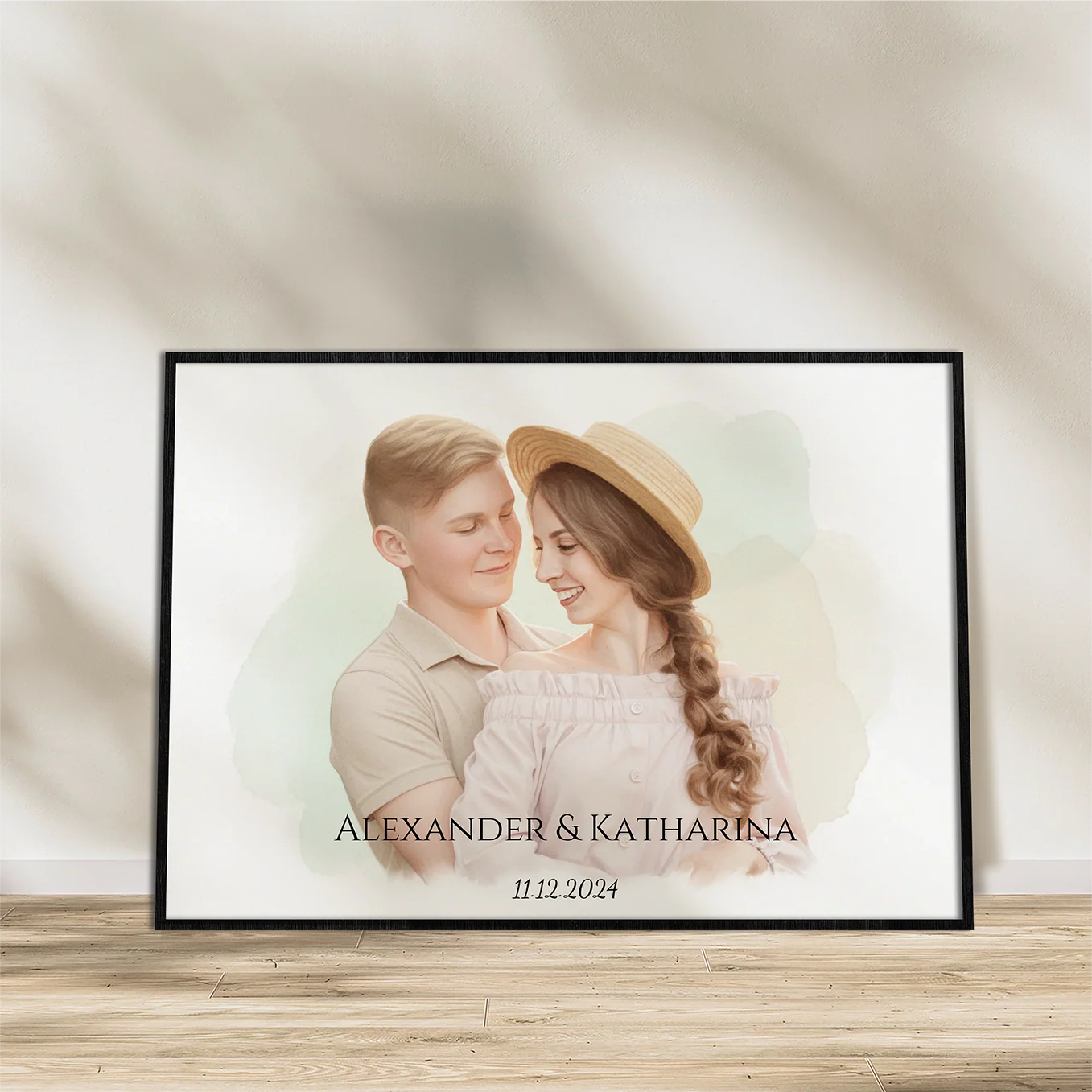 Personalisiertes Poster Aquarell "Euer Foto” - Image 10