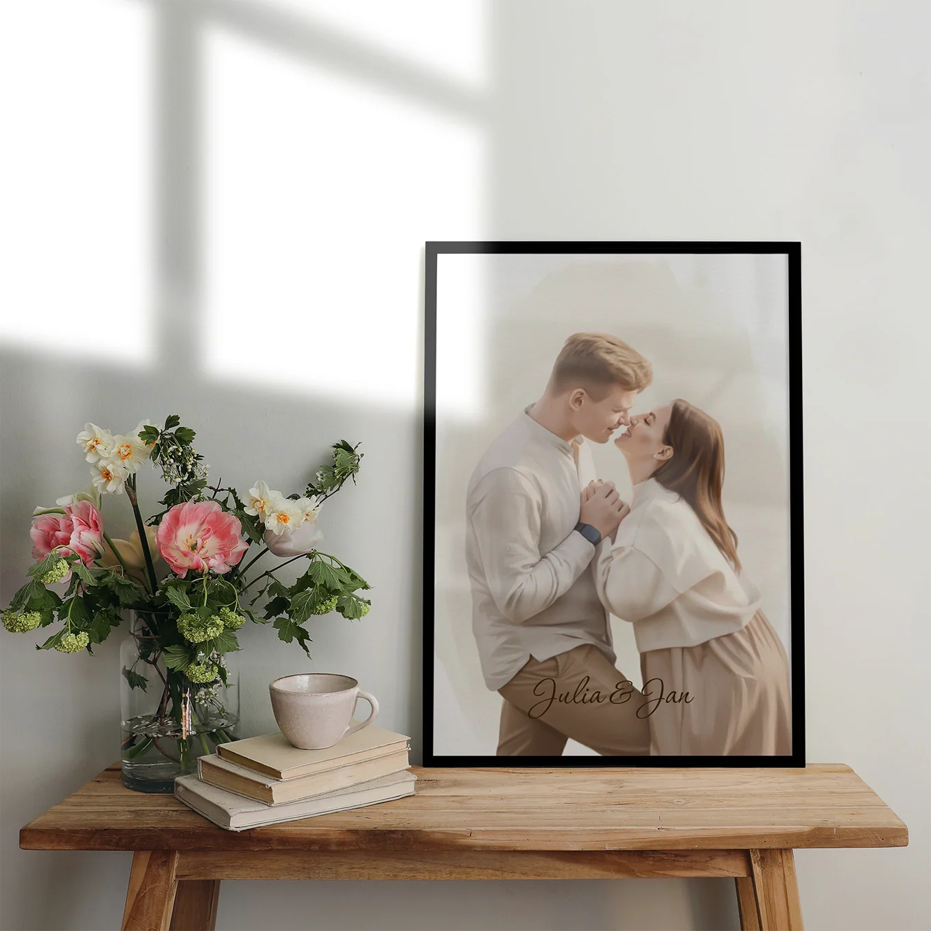 Personalisiertes Poster Aquarell "Euer Foto” - Image 7