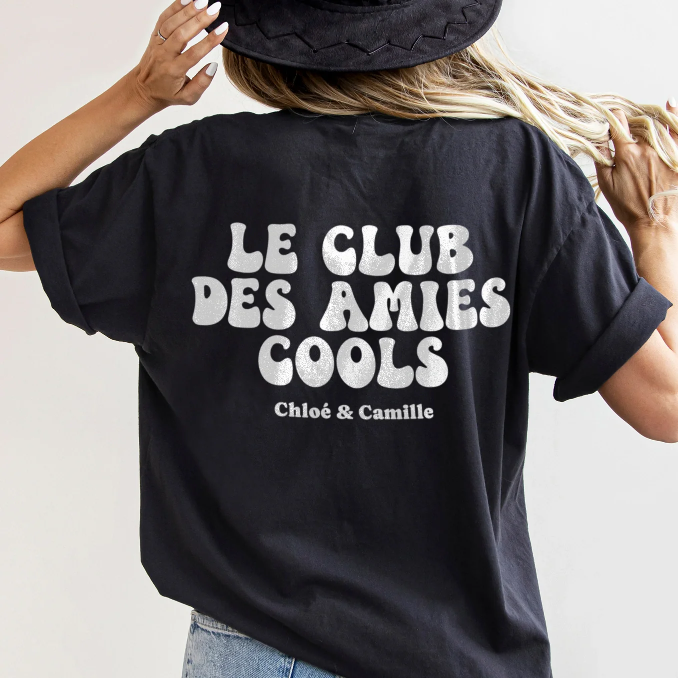 Personalized T-shirt "Cool Besties Club" - Image 10