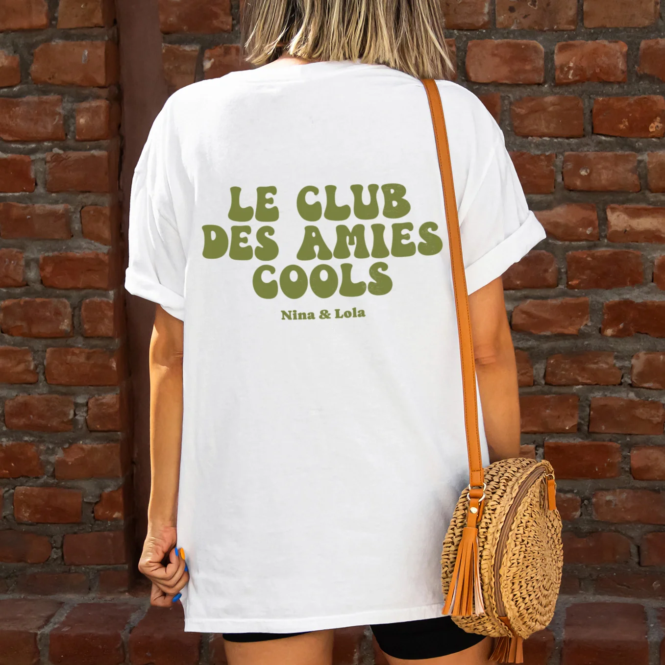 Personalized T-shirt "Cool Besties Club" - Image 11