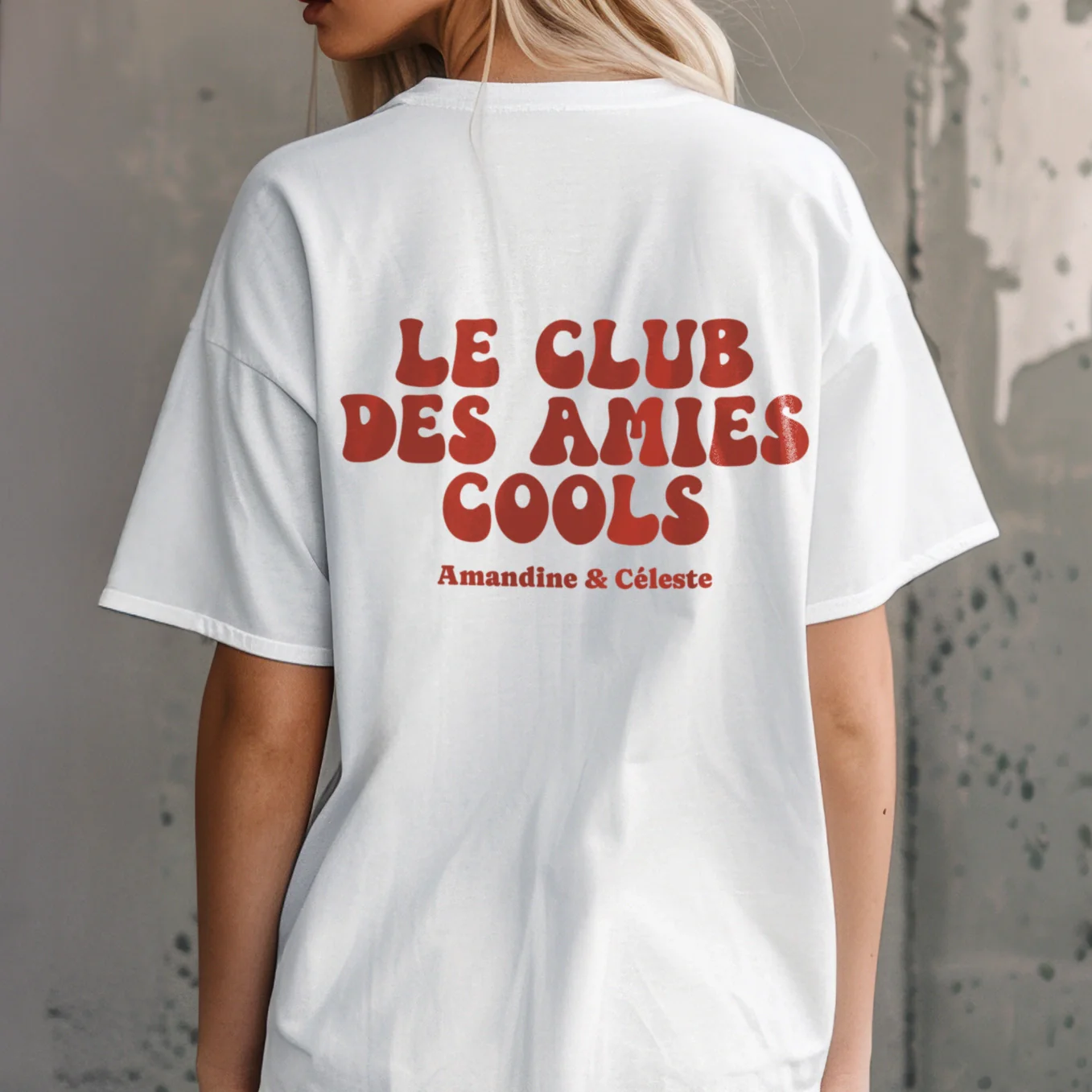 Personalized T-shirt "Cool Besties Club" - Image 13