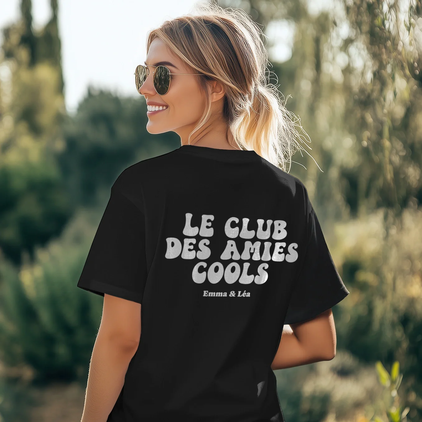 Personalized T-shirt "Cool Besties Club" - Image 9