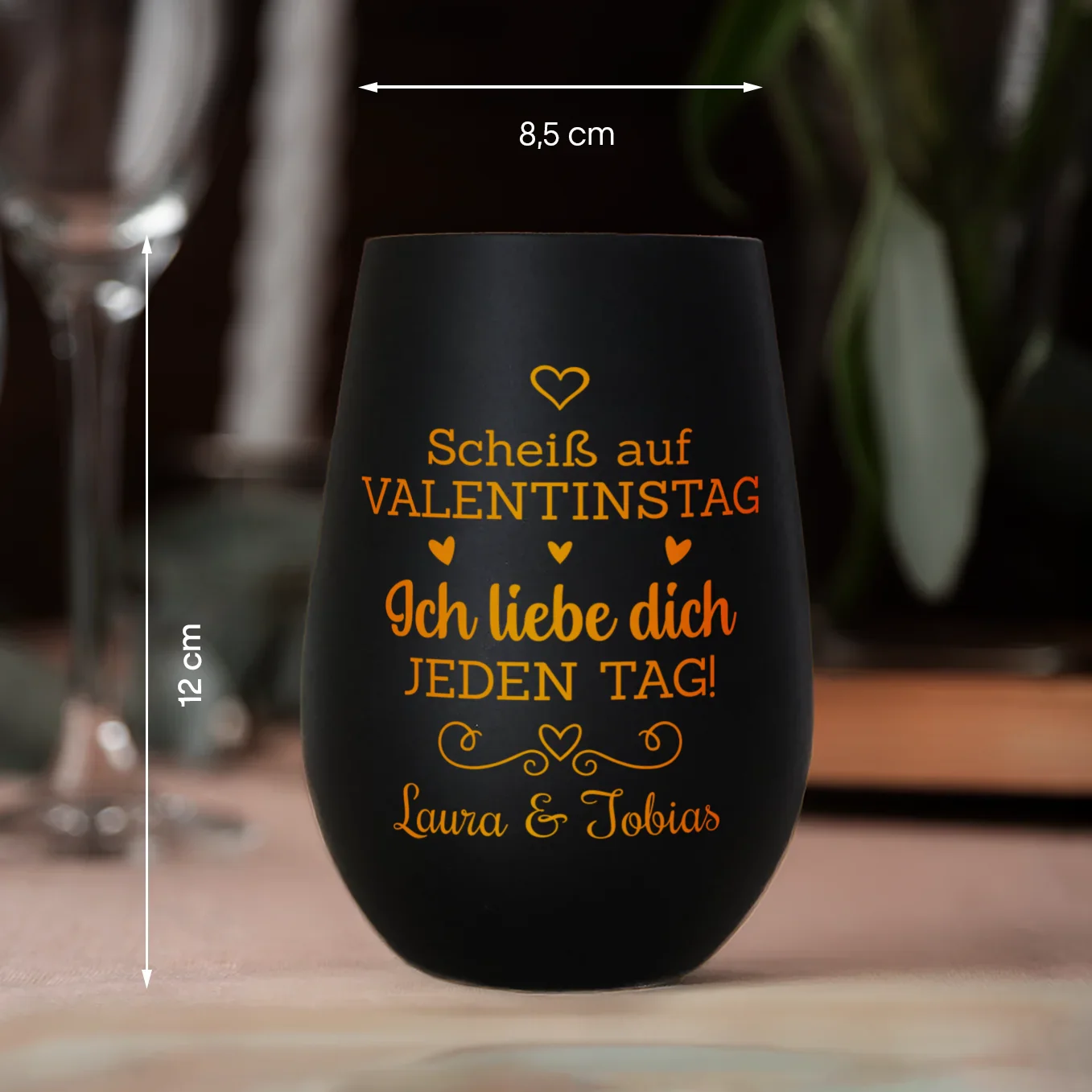 Personalisiertes Windlicht "Valentinstag" - Image 10