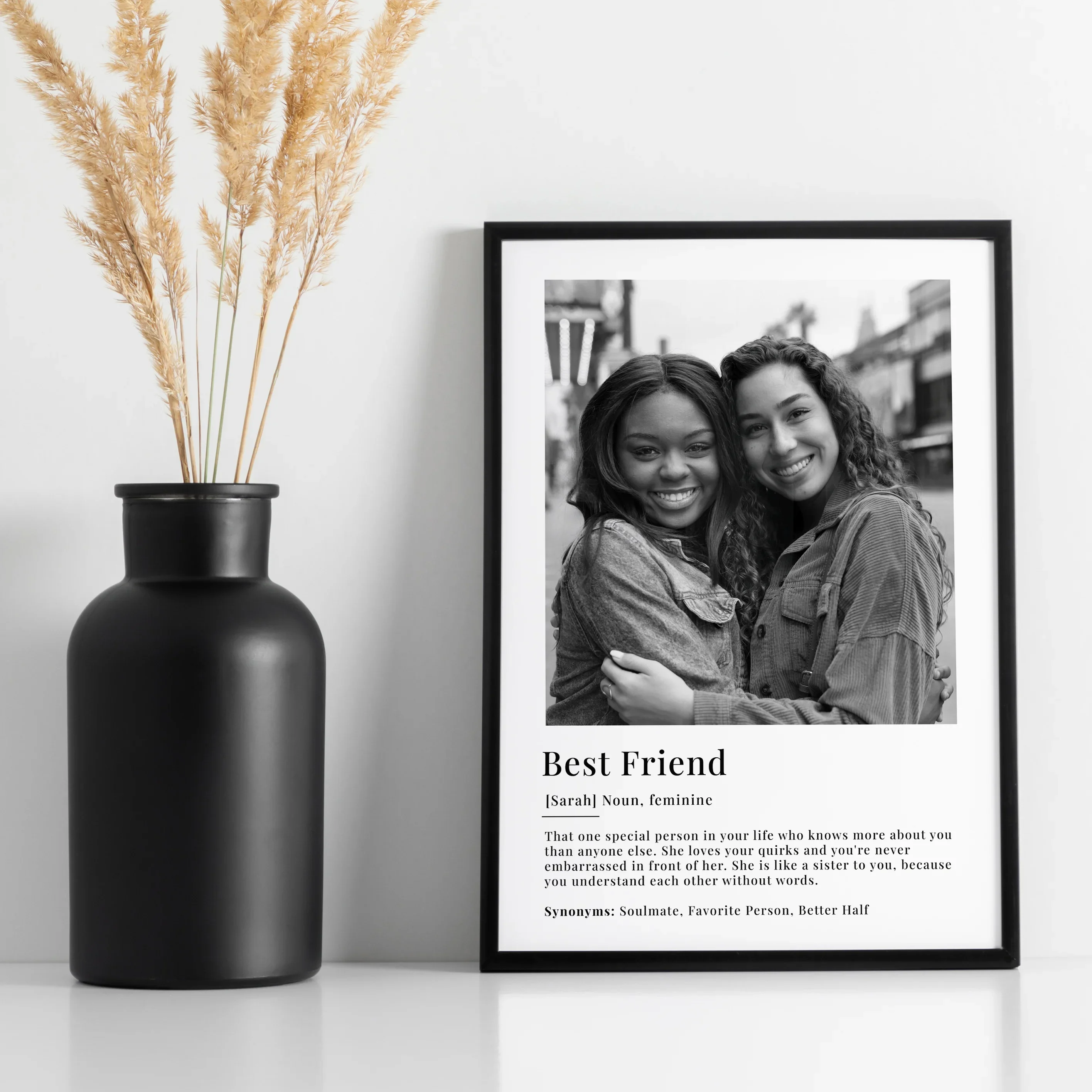 Personalized Photo Poster "Best Friend Definition" - Image 4