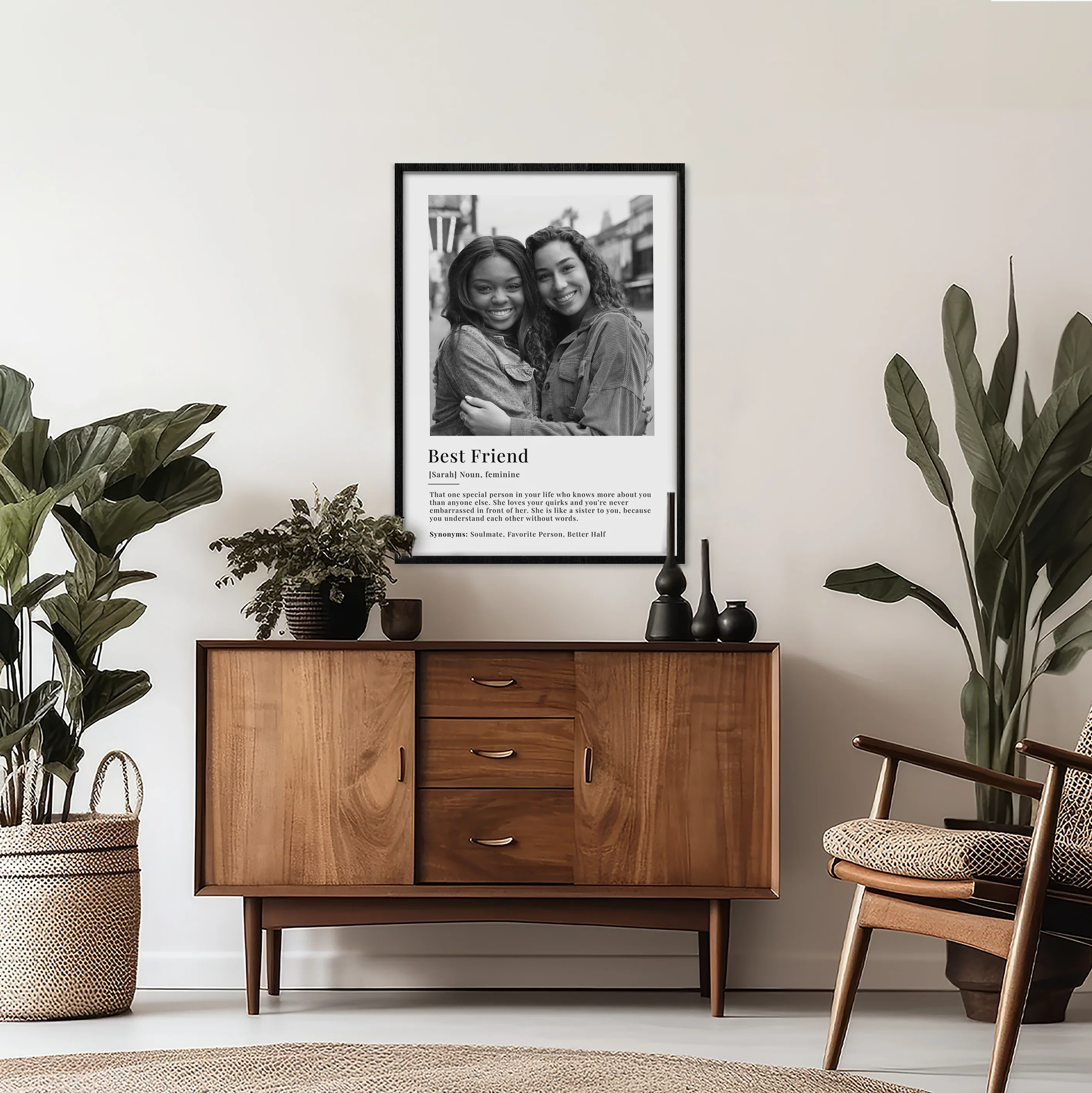 Personalized Photo Poster "Best Friend Definition" - Image 6
