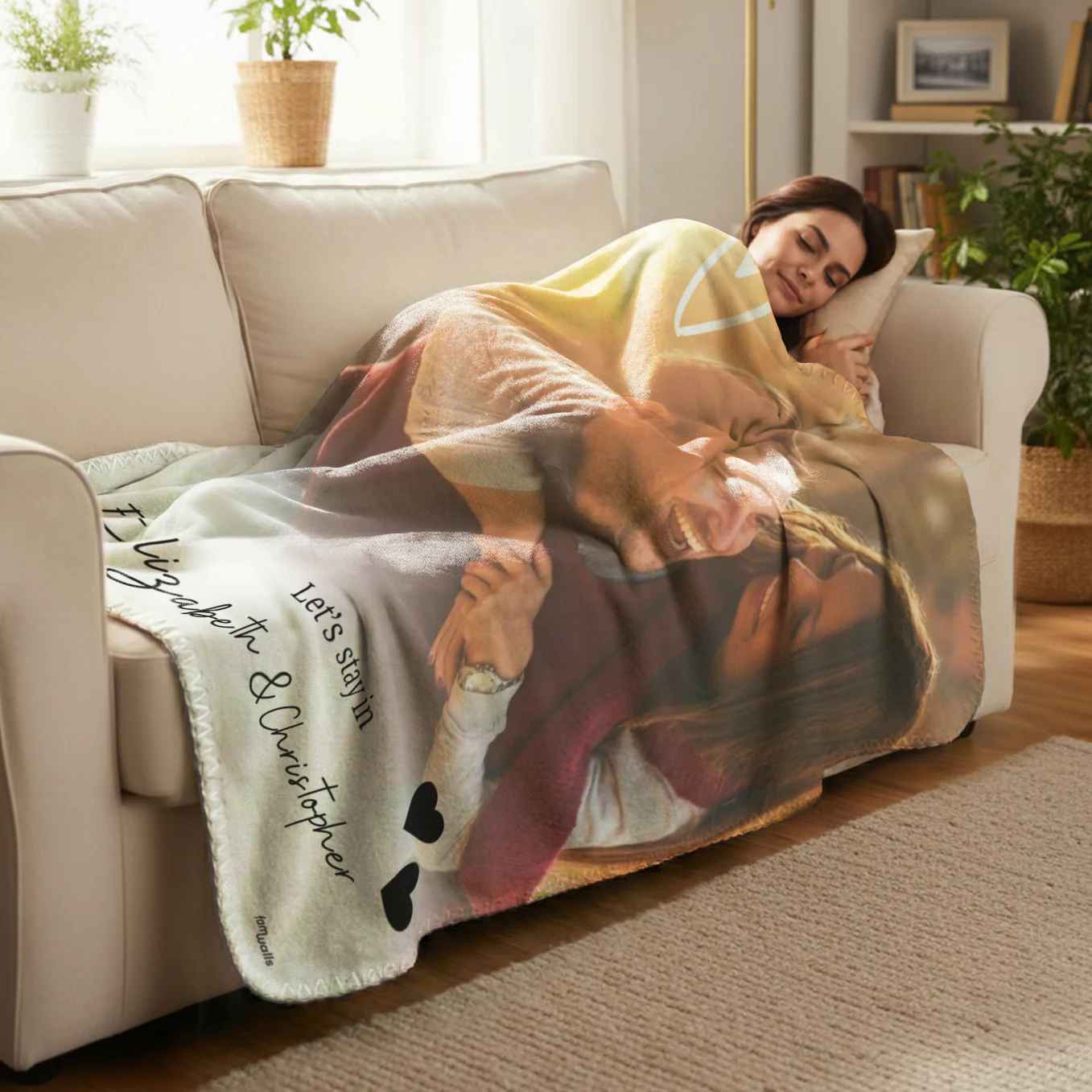 Personalized Blanket "Your Photo & Text" - Image 6