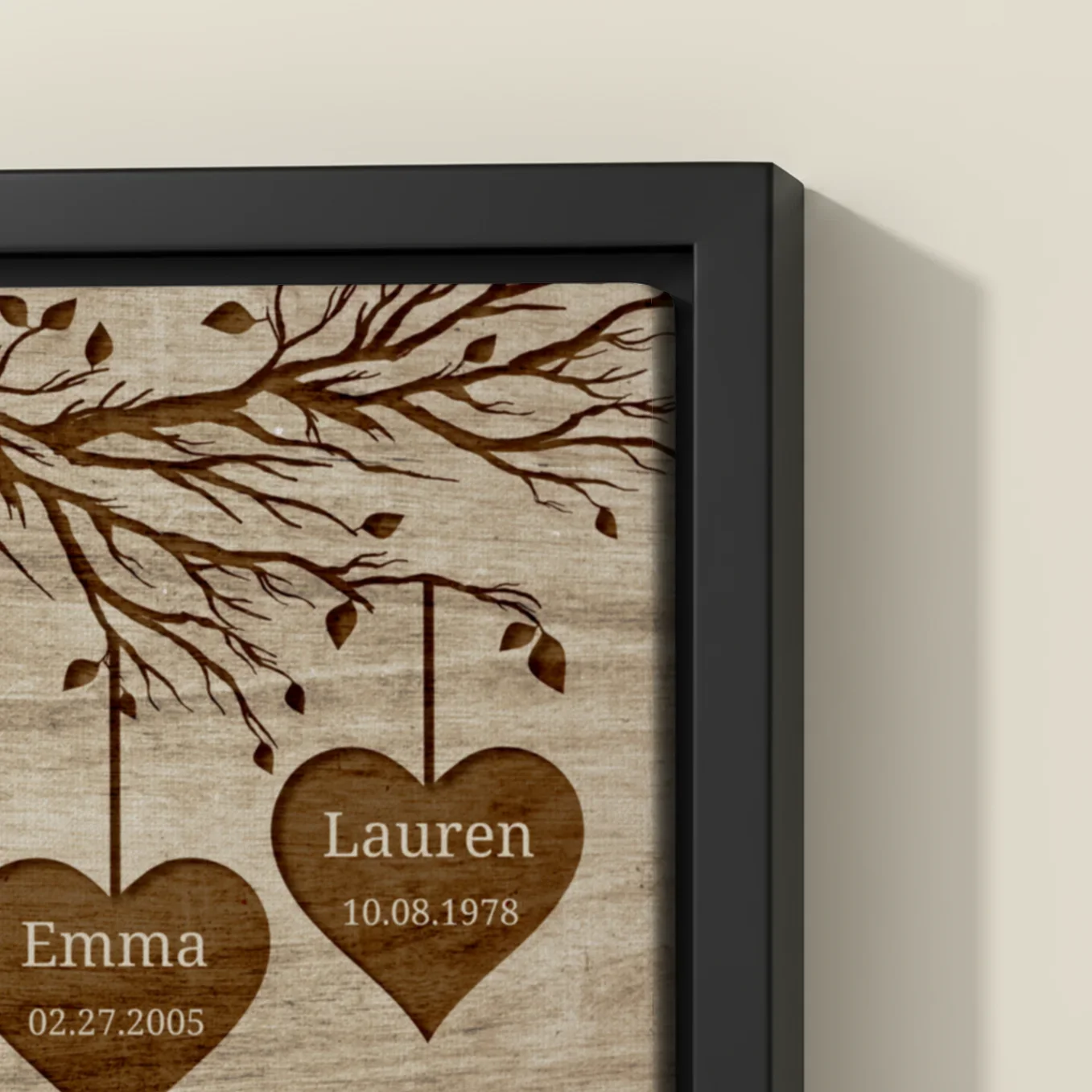 Personalized Canvas "Our Family" - Image 3