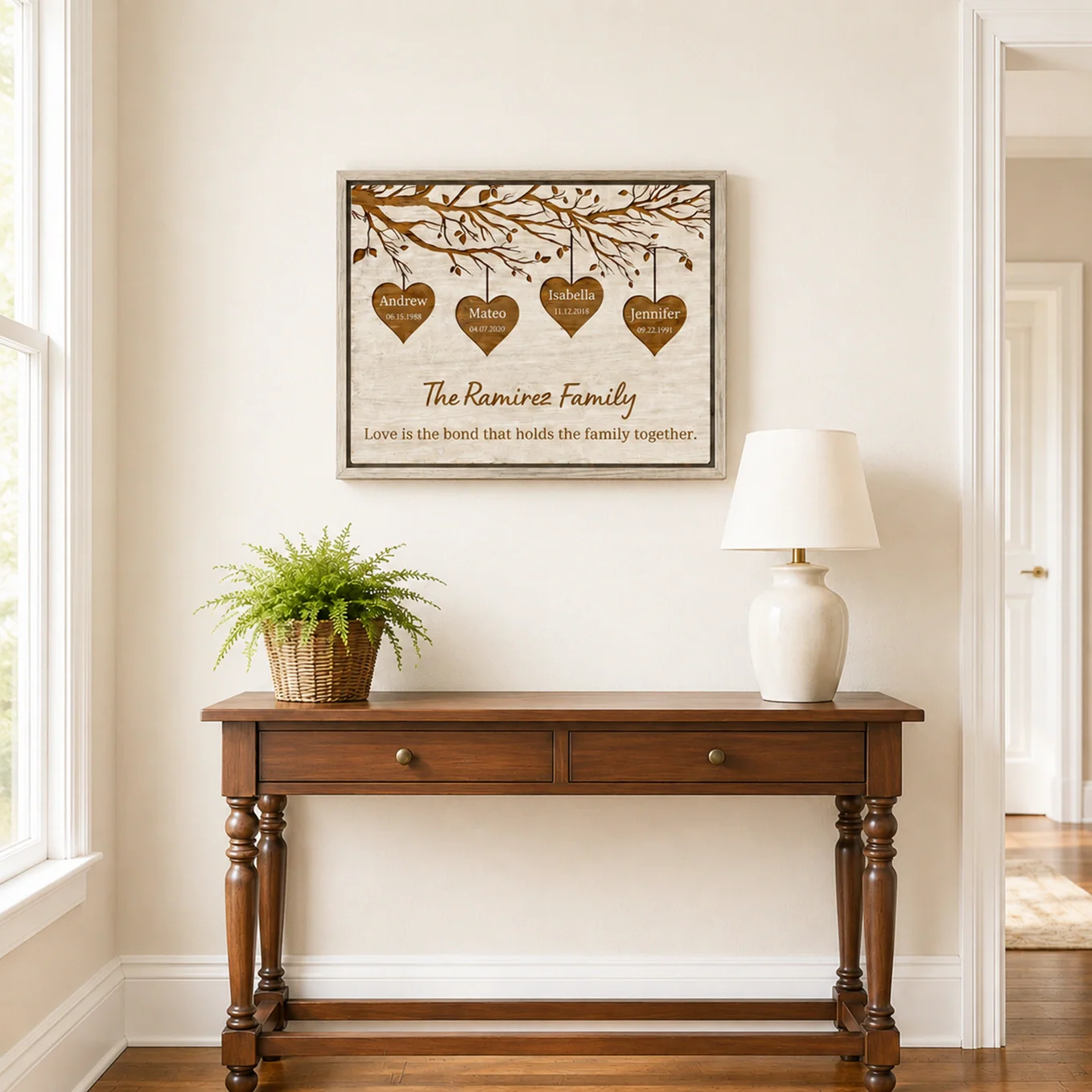 Personalized Canvas "Our Family" - Image 9