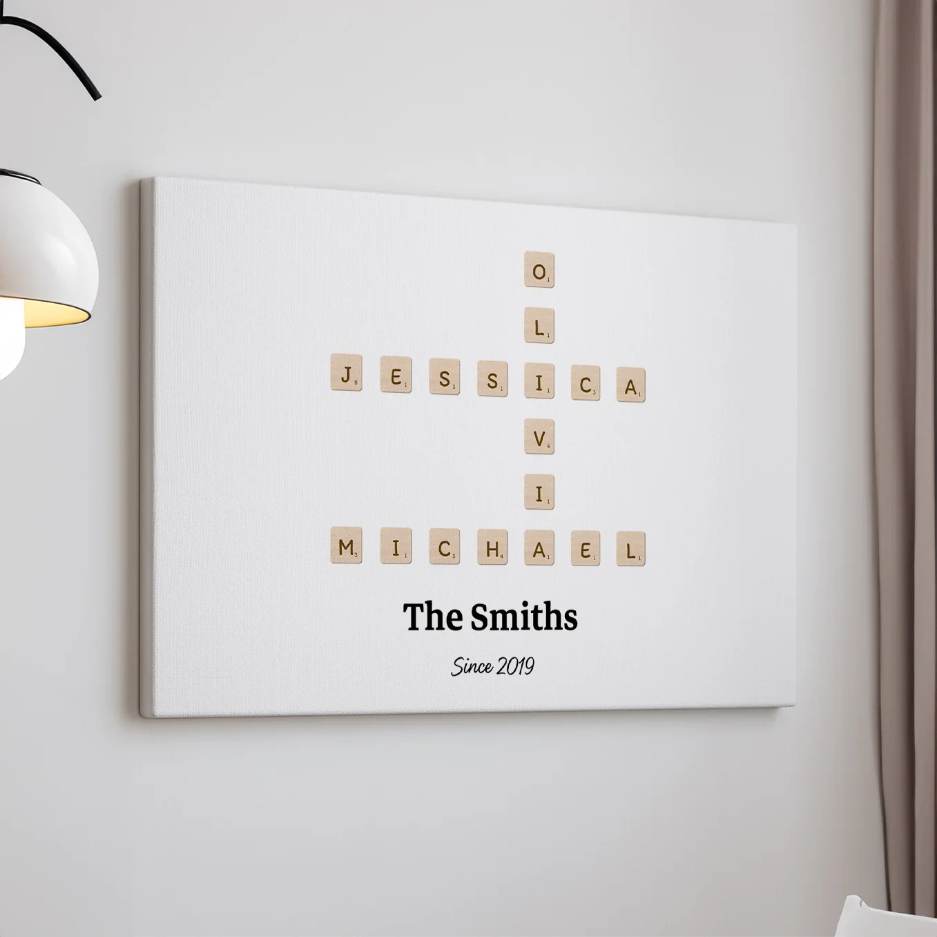 Personalized Canvas "Scrabble" - Image 3