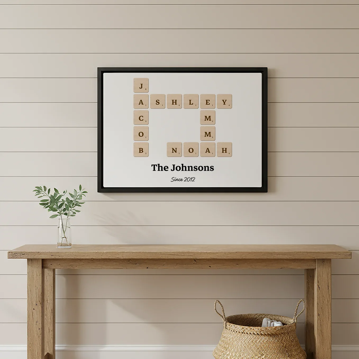 Personalized Canvas "Scrabble" - Image 5