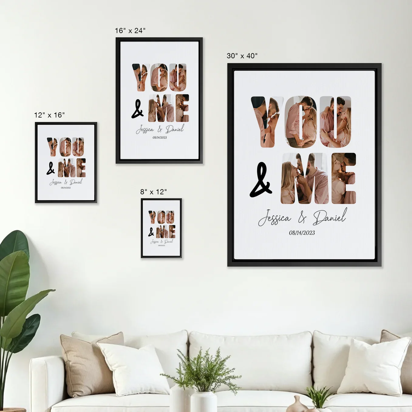 Personalized Canvas "You & Me" - Image 9