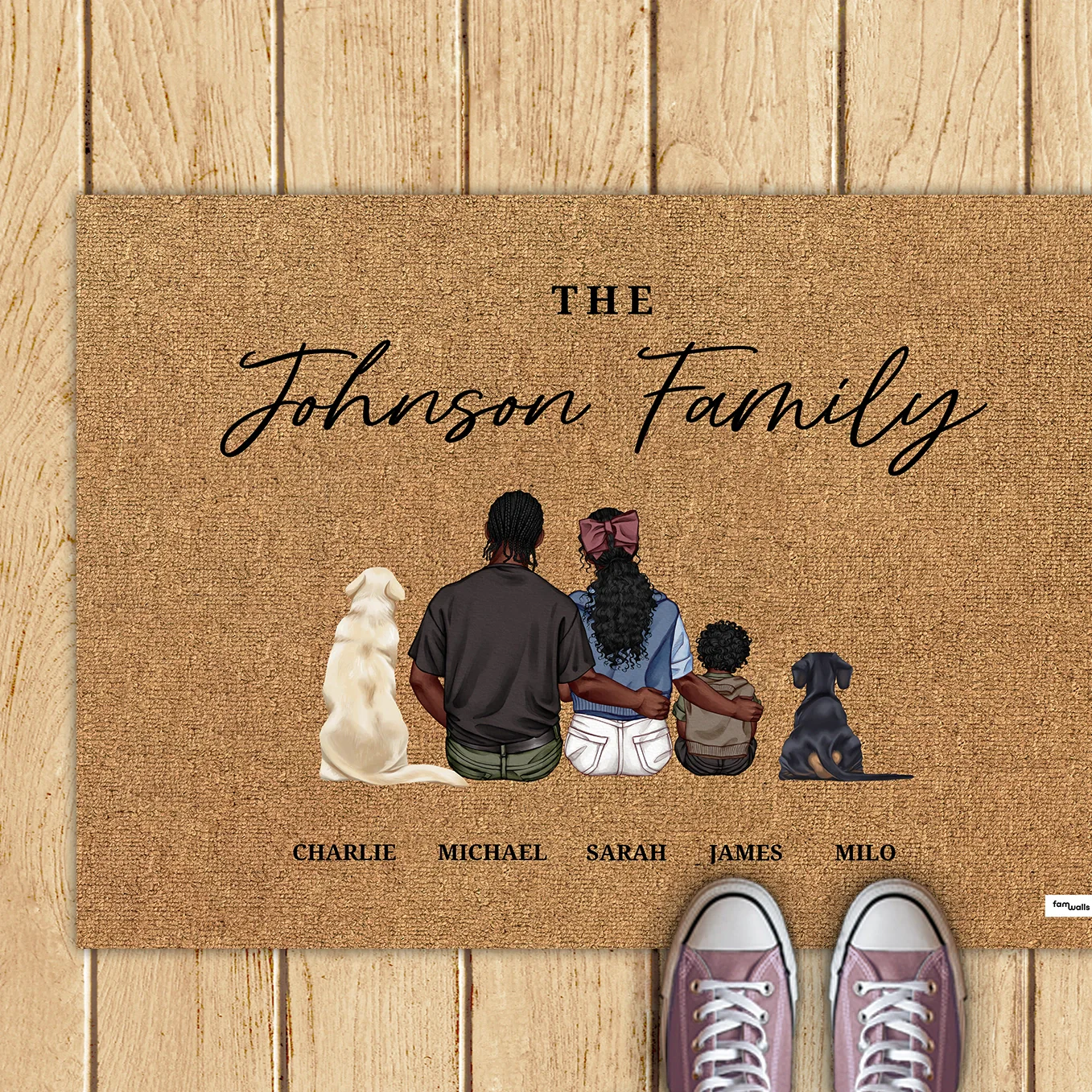 Personalized Doormat "Family" - Image 11