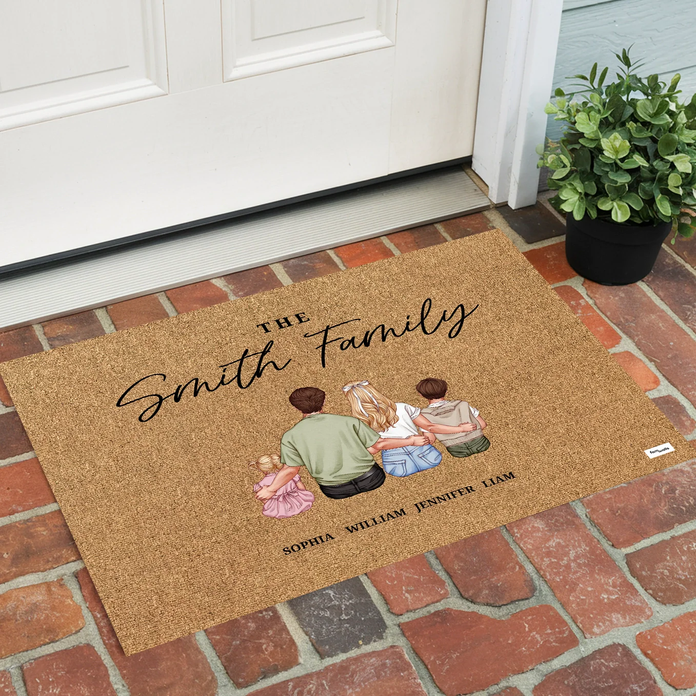 Personalized Doormat "Family" - Image 9
