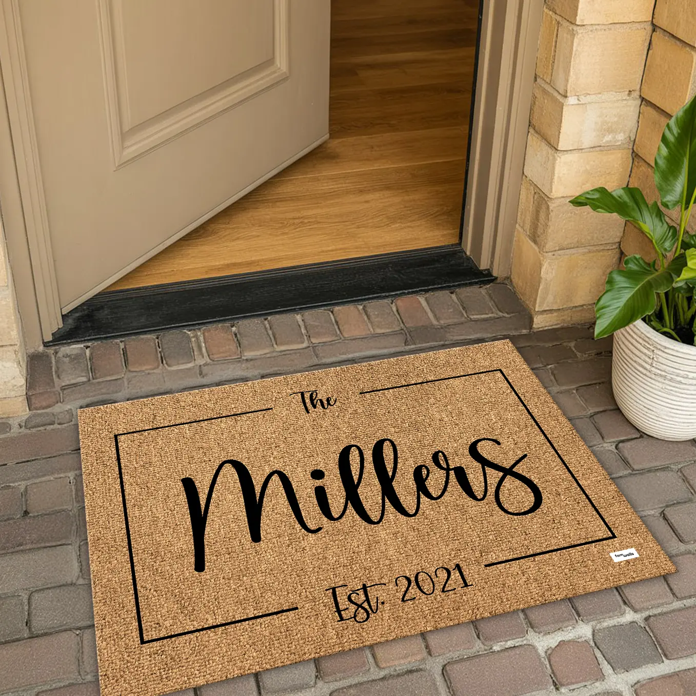 Personalized Doormat “Family Name” - Image 6
