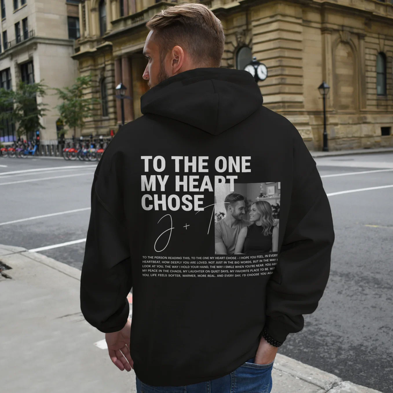 Personalized Hoodie "Heart Chosen" - Image 3