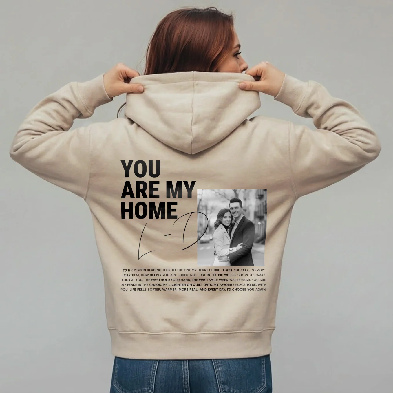 Personalized Hoodie "Heart Chosen" - Image 5