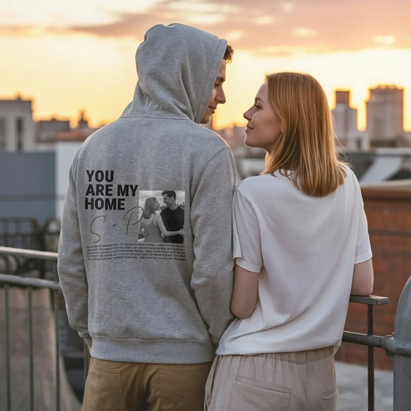 Personalized Hoodie "Heart Chosen" - Image 7