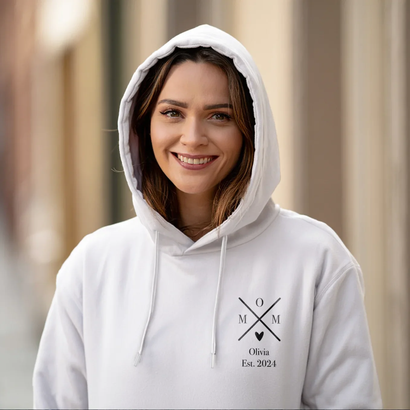 Personalized Hoodie "MOM" - Image 7