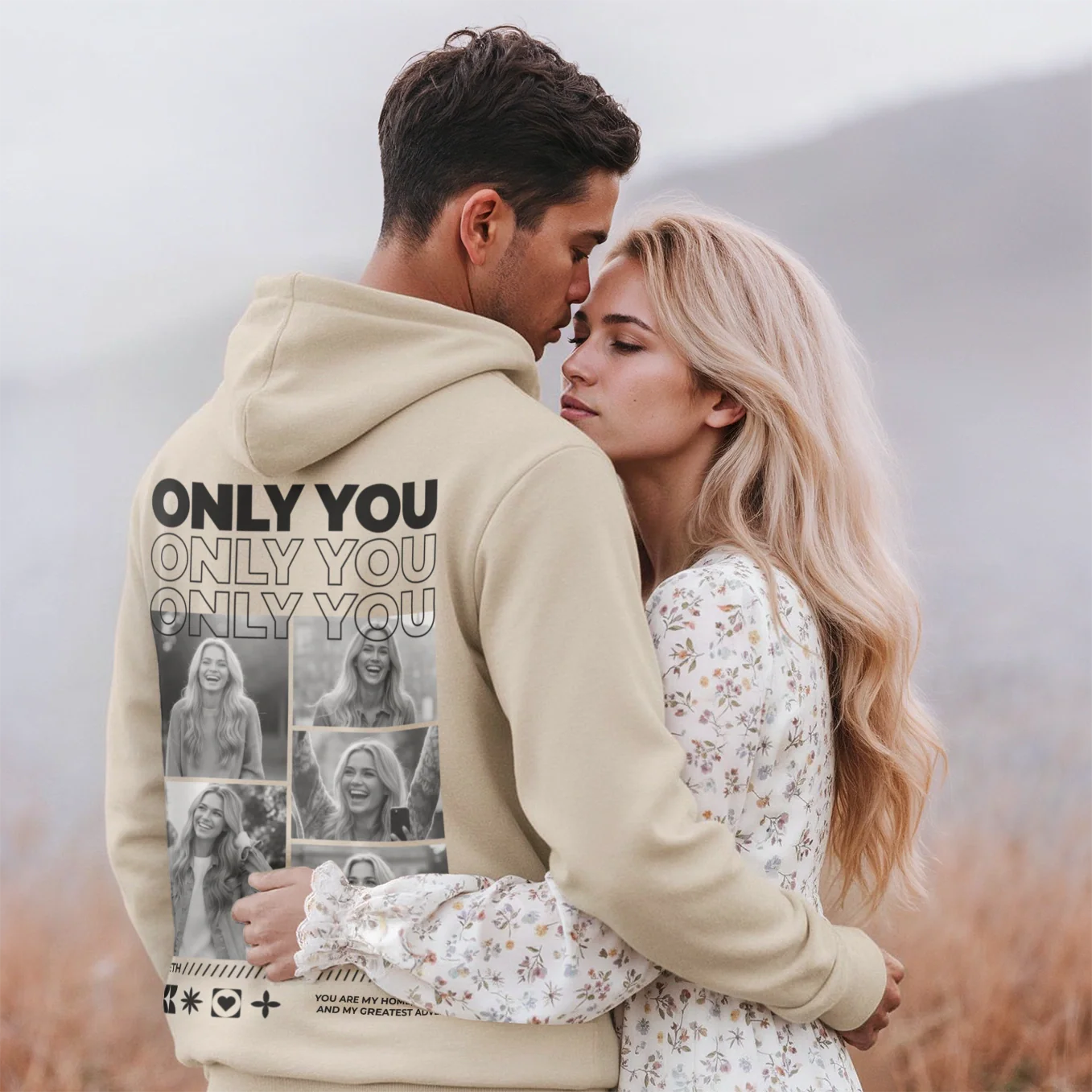 Personalized Hoodie "Only You" - Image 9