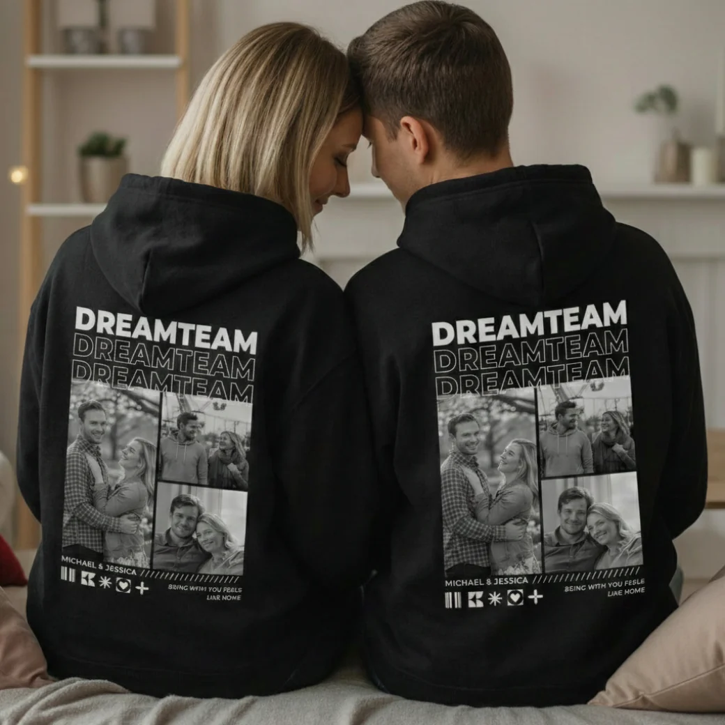 Personalized Hoodie "Perfect Match" - Image 3