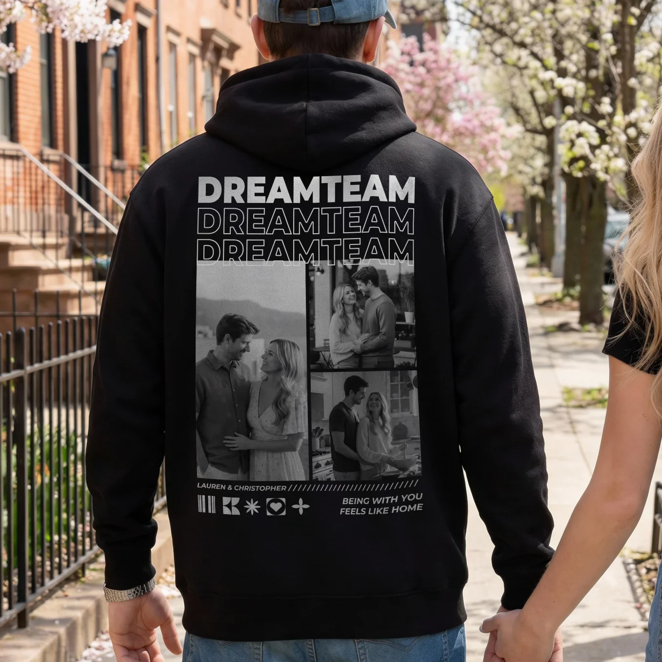 Personalized Hoodie "Perfect Match" - Image 5