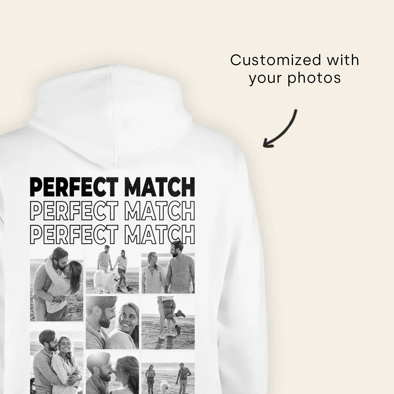 Personalized Hoodie "Perfect Match" - Image 7