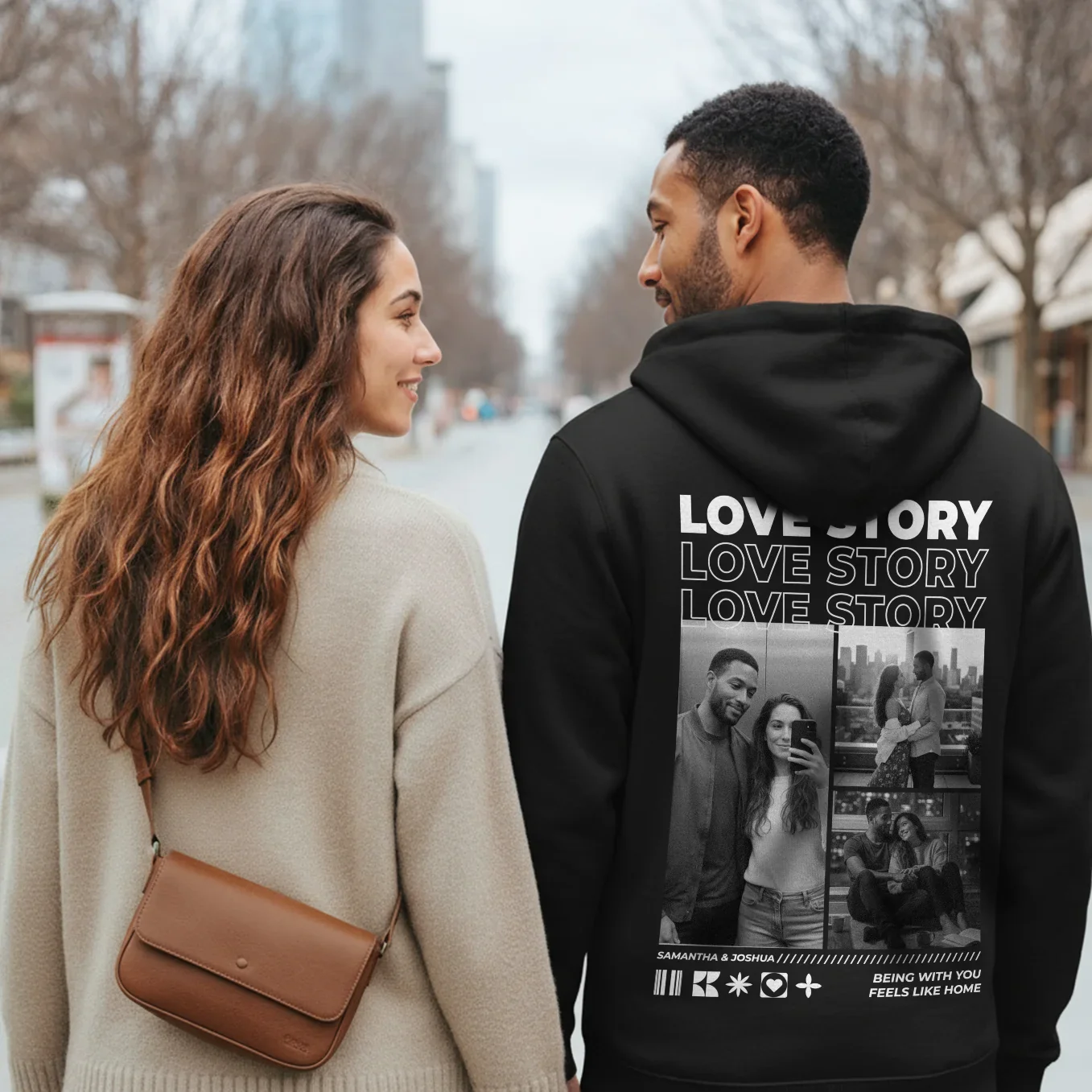 Personalized Hoodie "Perfect Match" - Image 8