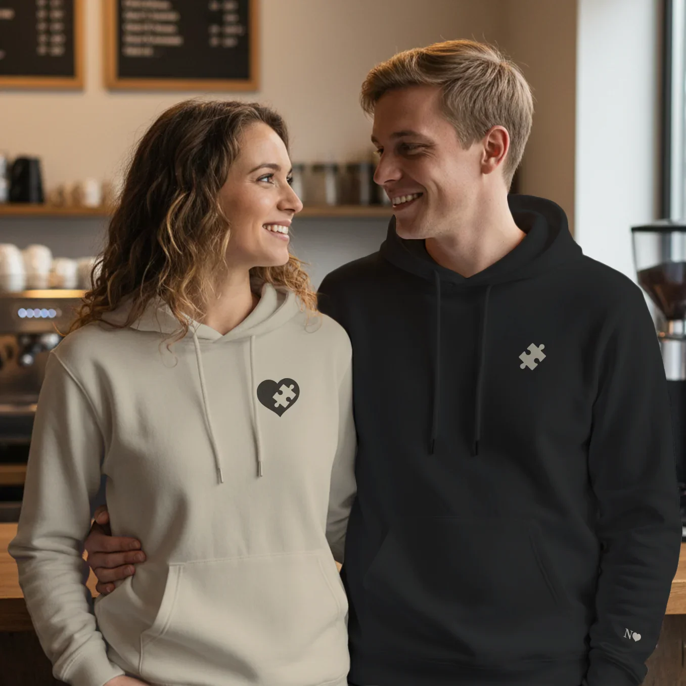 Personalized Hoodie "Puzzle Piece" - Image 6