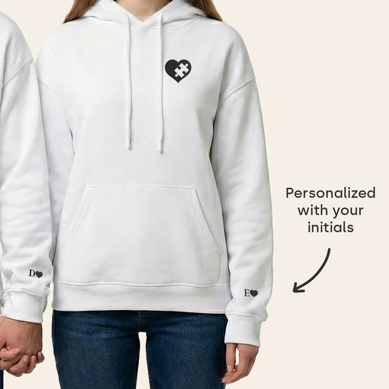 Personalized Hoodie "Puzzle Piece" - Image 8