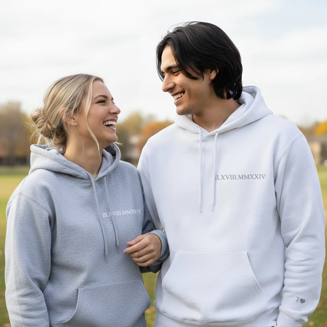Personalized Hoodie "Roman Numeral Date" - Image 10