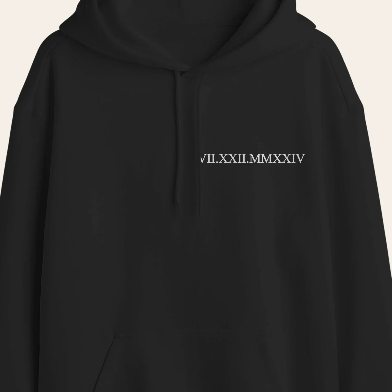 Personalized Hoodie "Roman Numeral Date" - Image 12