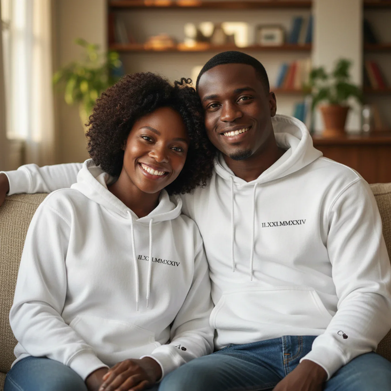 Personalized Hoodie "Roman Numeral Date" - Image 6