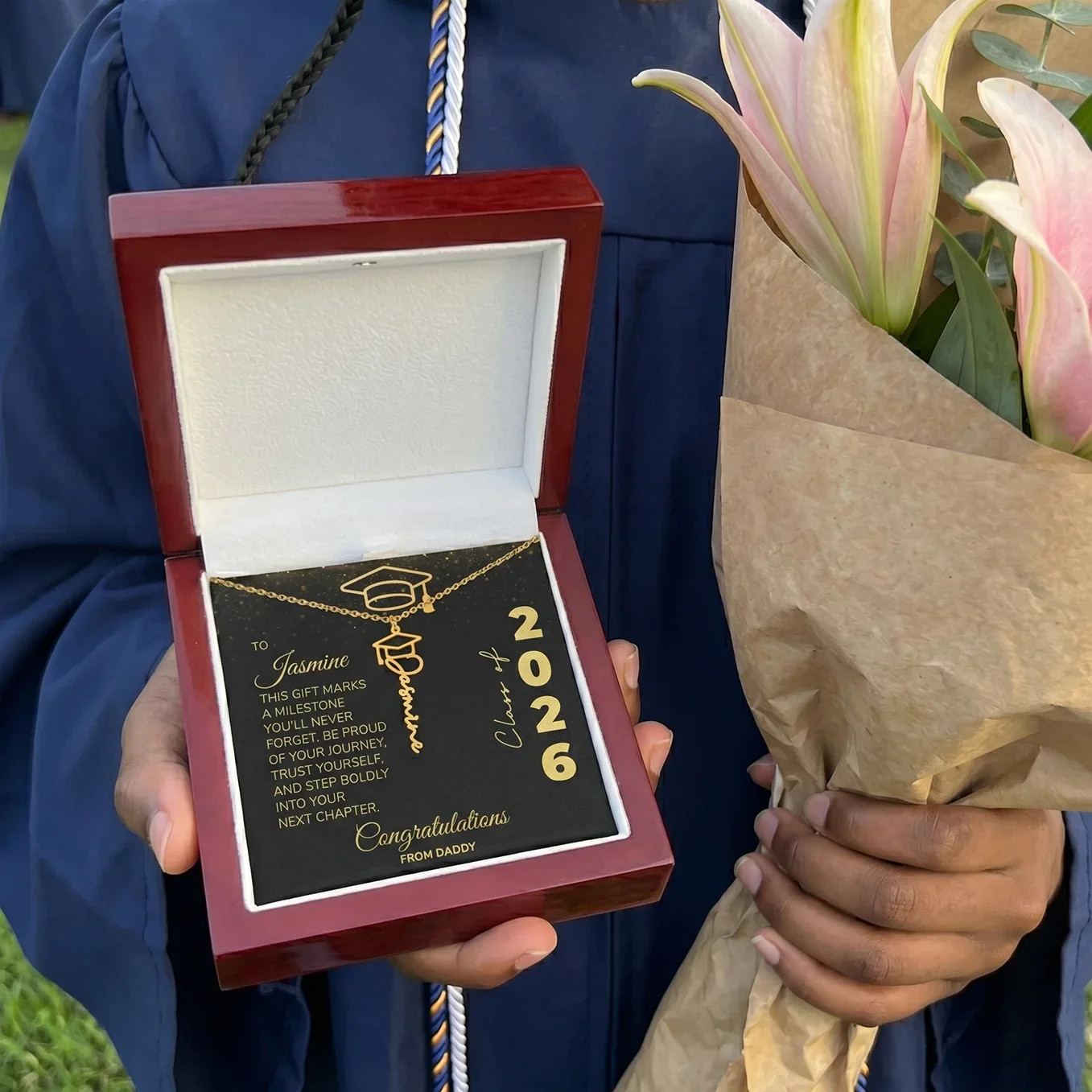Personalized Necklace "Graduation" - Image 4