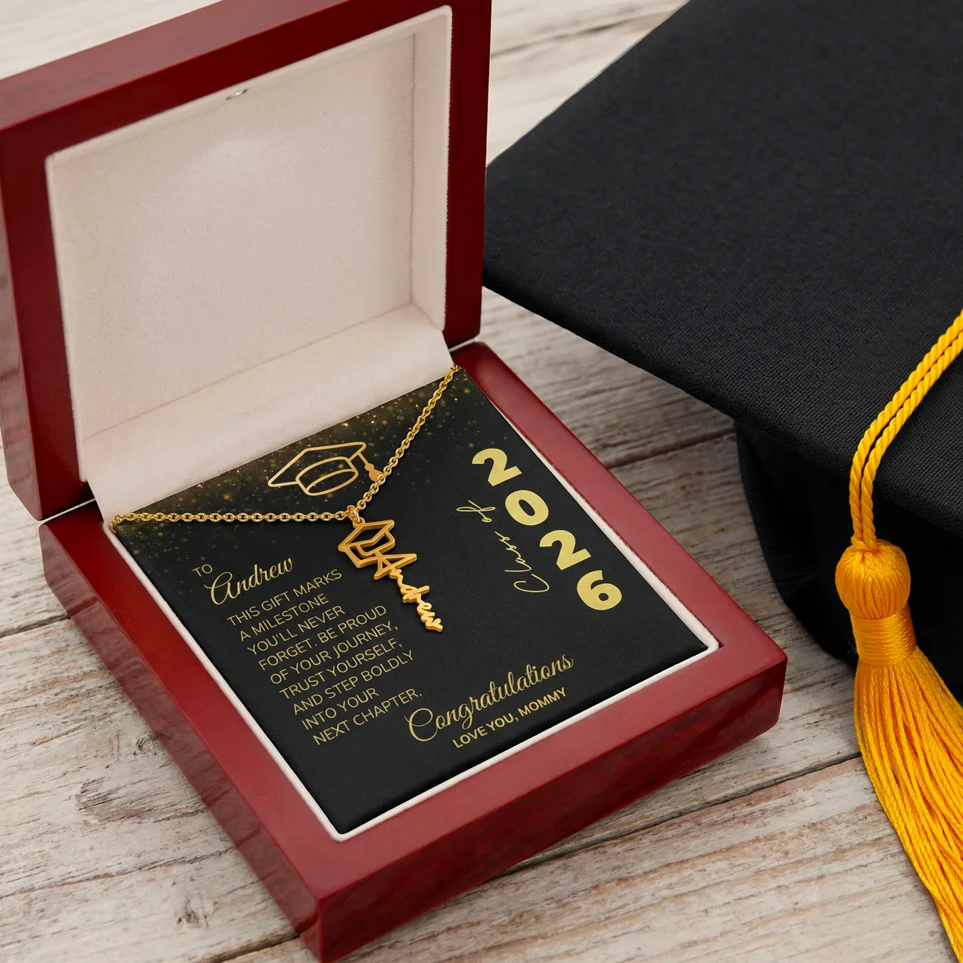 Personalized Necklace "Graduation" - Image 9