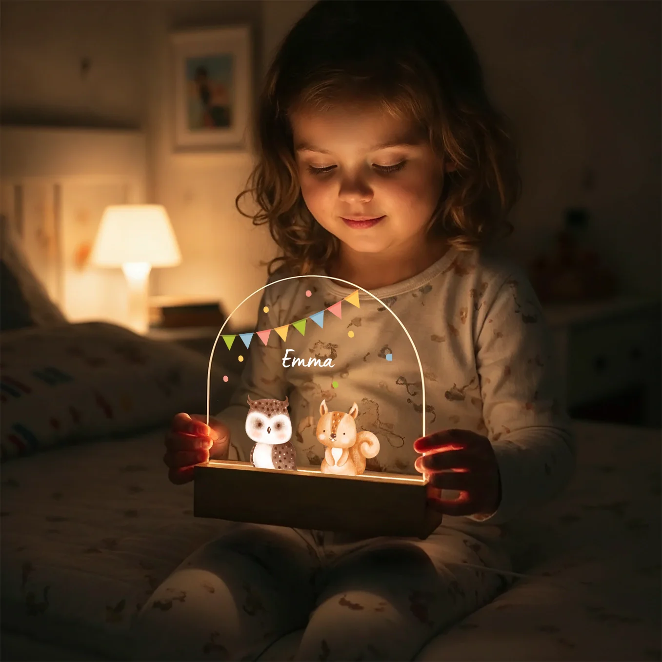 Personalized Night Light "Confetti" - Image 3