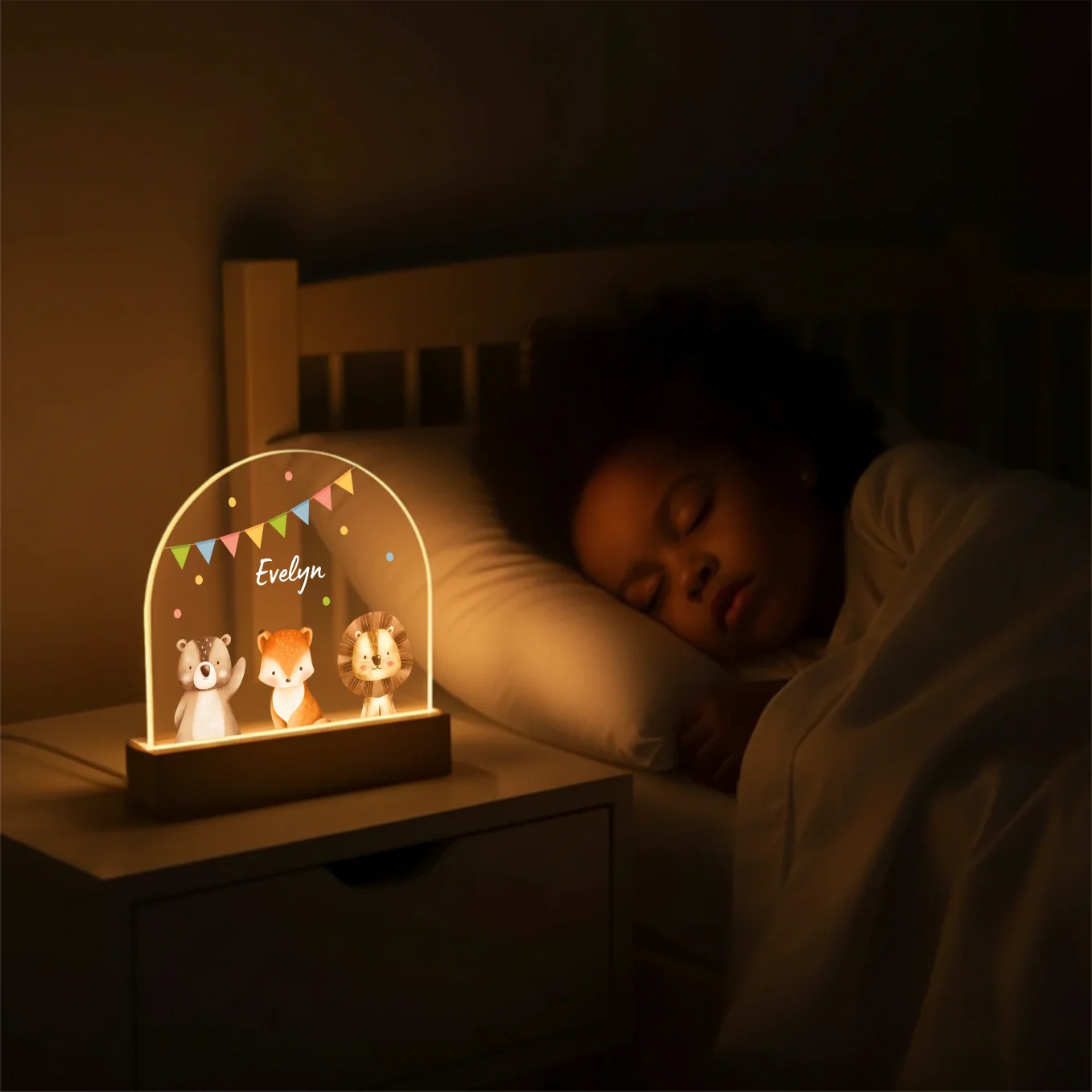 Personalized Night Light "Confetti" - Image 5