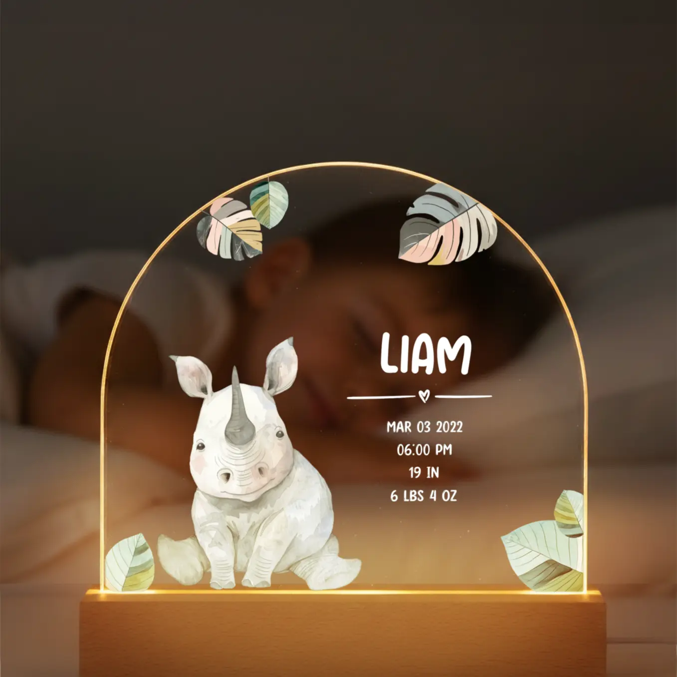 Personalized Night Light "Favorite Animal" - Image 6