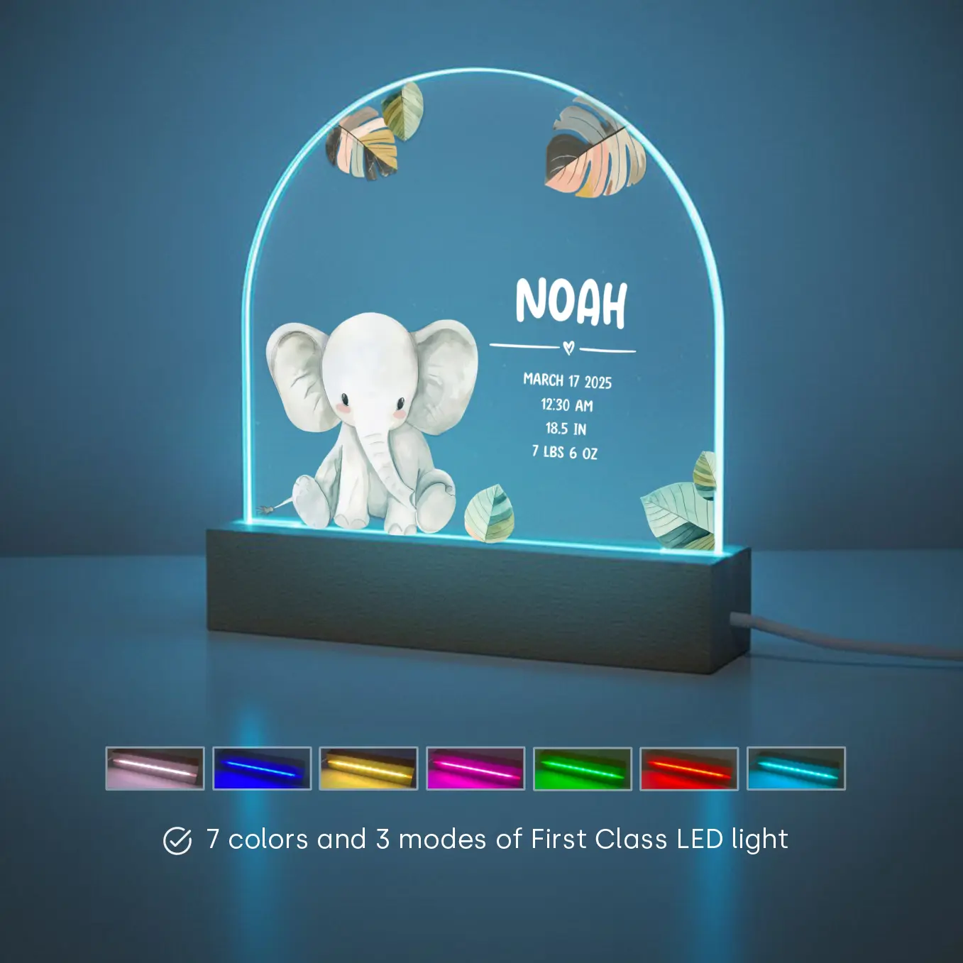 Personalized Night Light "Favorite Animal" - Image 8