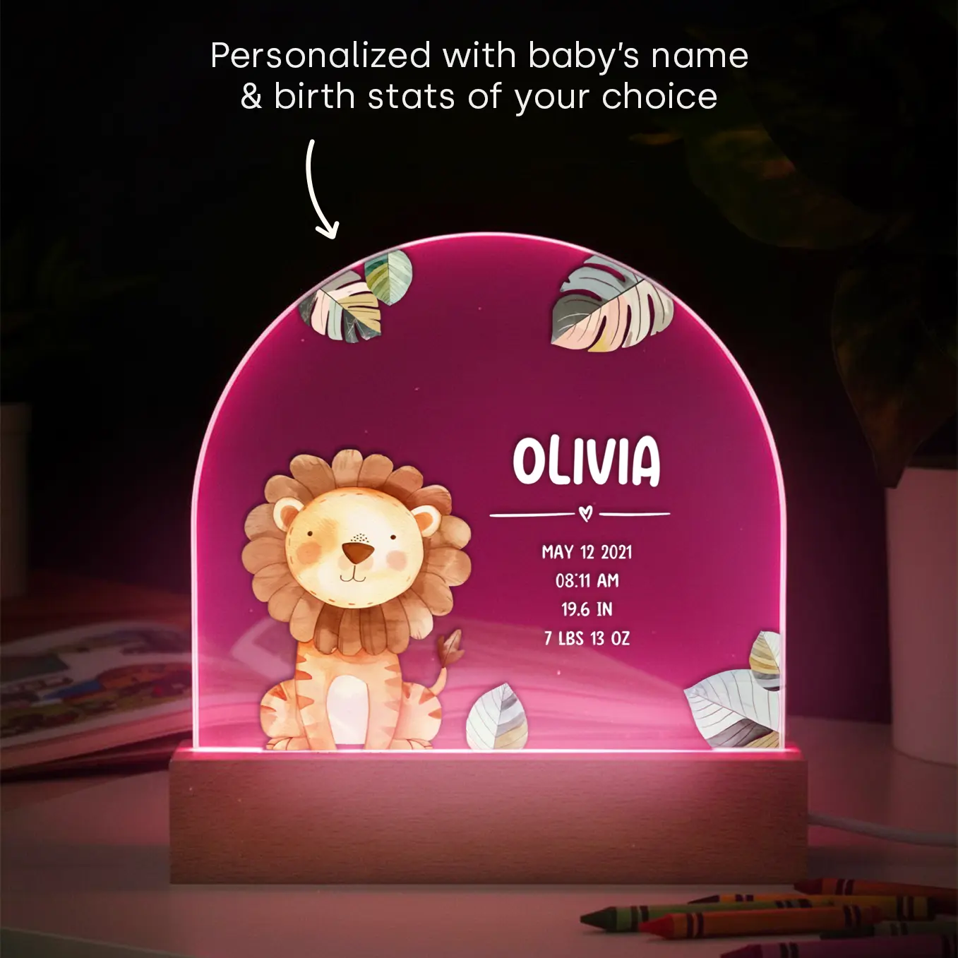 Personalized Night Light "Favorite Animal" - Image 9