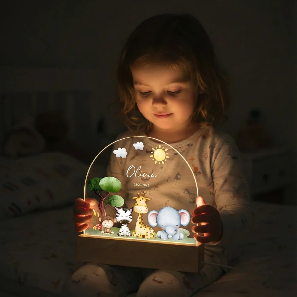 Personalized Night Light "Safari" - Image 3