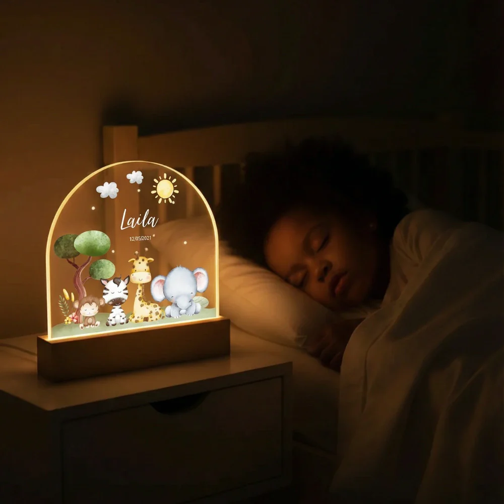 Personalized Night Light "Safari" - Image 5