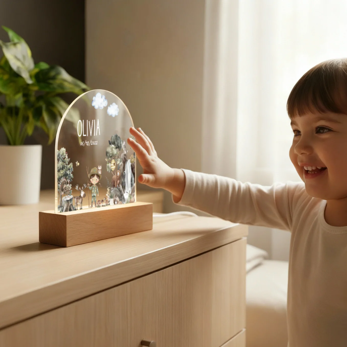 Personalized Nightlight "Wilderness" - Image 7