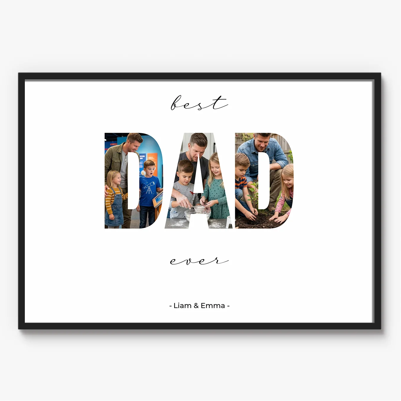 Personalized Photo Poster "Dad Word" - Image 10
