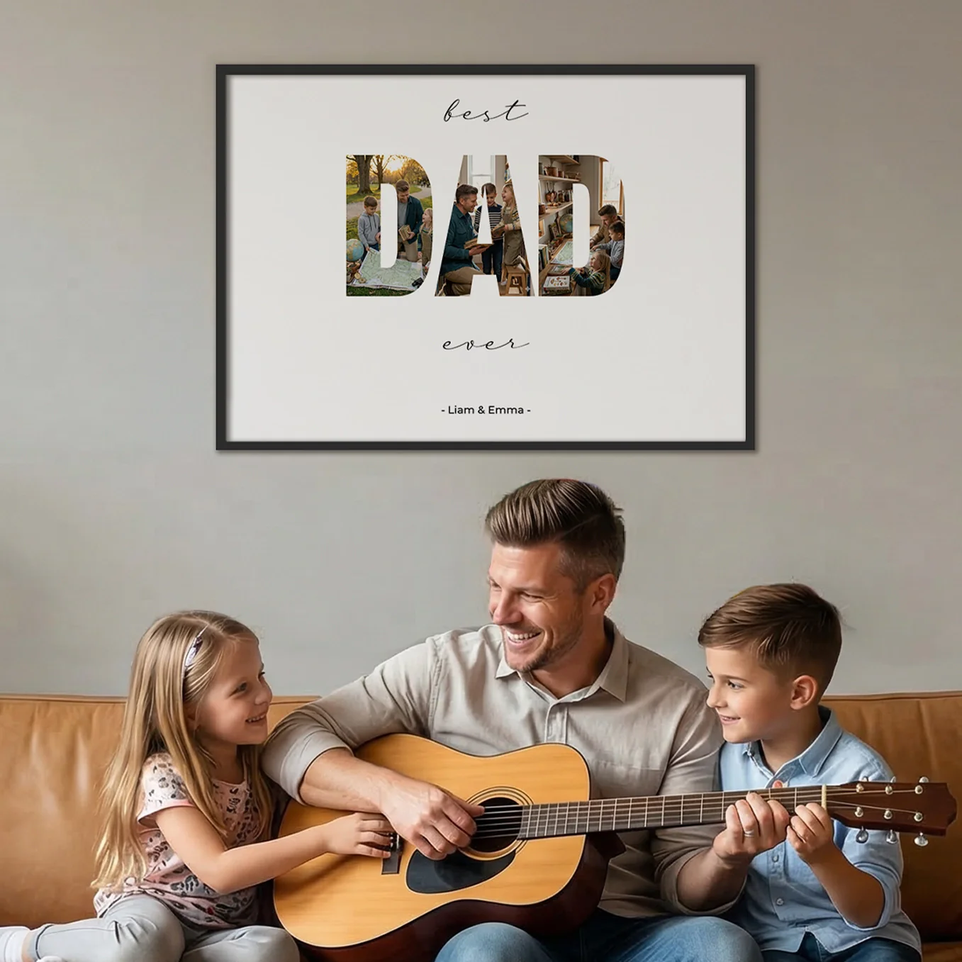 Personalized Photo Poster "Dad Word" - Image 4