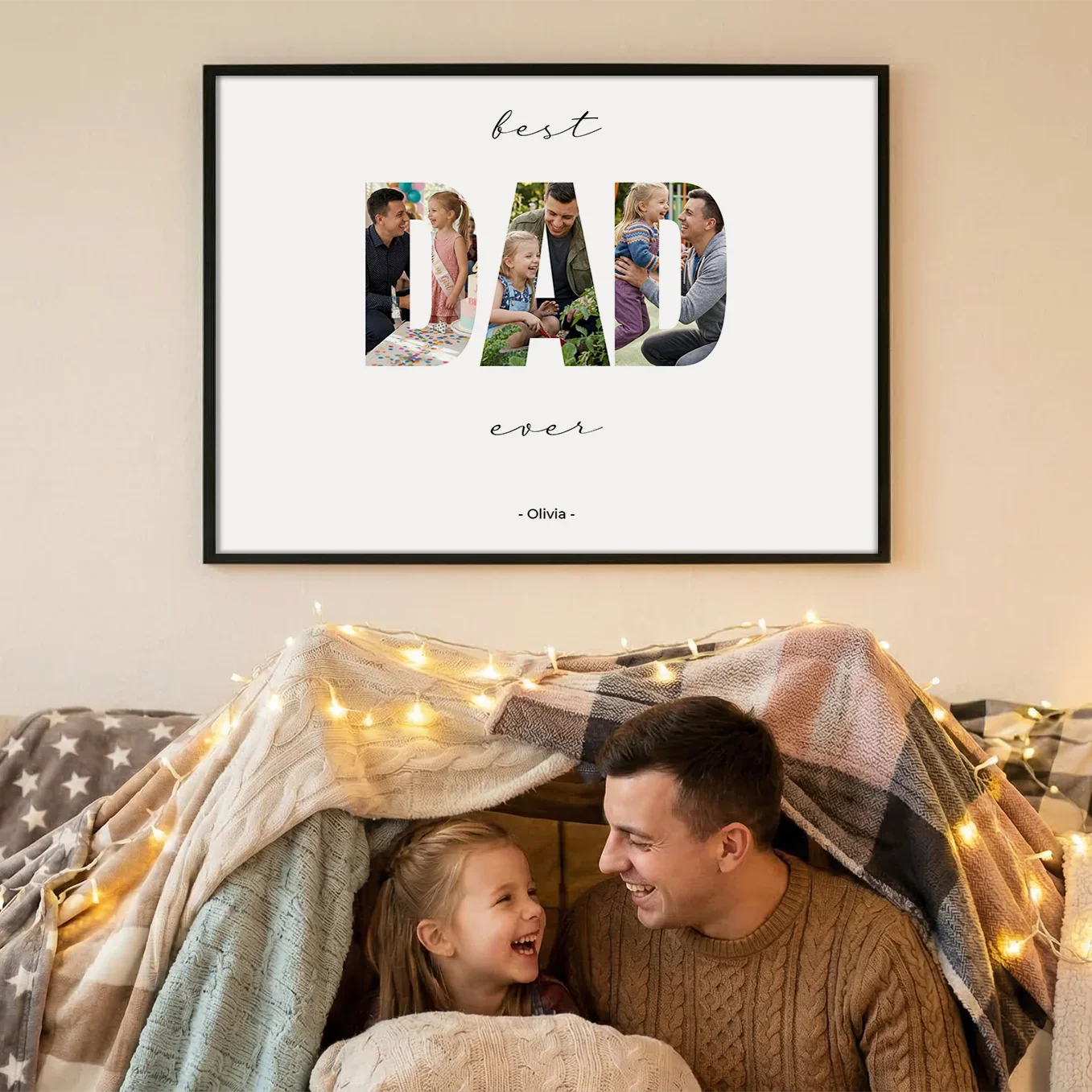 Personalized Photo Poster "Dad Word" - Image 7