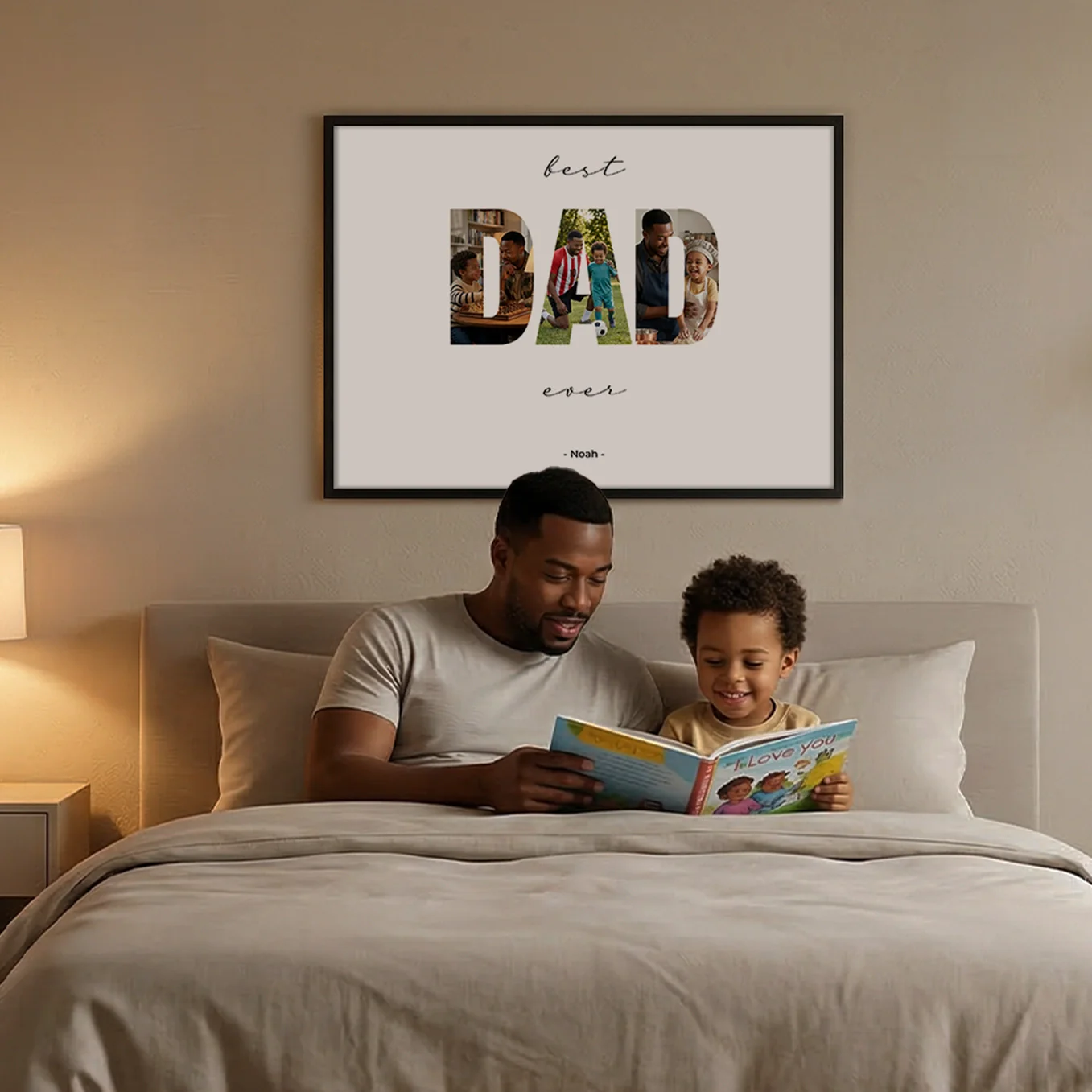 Personalized Photo Poster "Dad Word" - Image 8