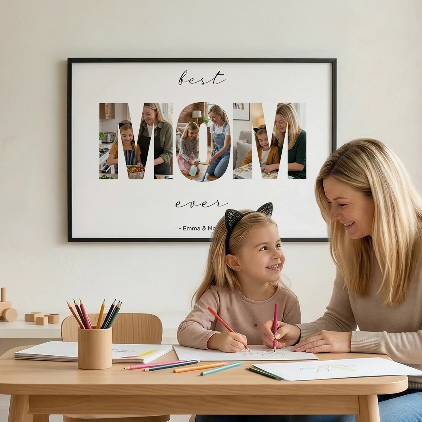 Photo Poster "Mom Word" - Image 6